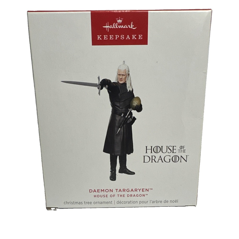 2024 Hallmark Keepsake Daemon Targaryen House of the Dragon Ornament (New)